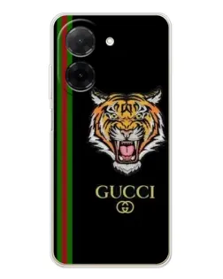Чехол для Xiaomi Poco C71 с картинкой «Тигр Gucci»