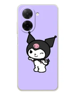 Чехол для Xiaomi Poco C71 с картинкой «Классическая Kuromi»