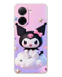 Чехол для Xiaomi Poco C71 с картинкой «Куроми на облаке»