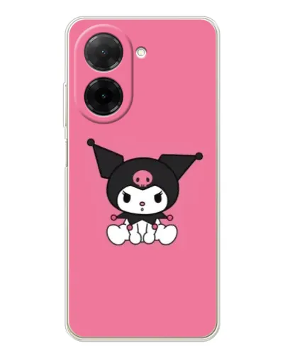 Чехол для Xiaomi Poco C71 с картинкой «Хмурая Kuromi»