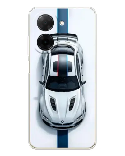 Чехол для Xiaomi Poco C71 с картинкой «Вид сверху — BMW M»