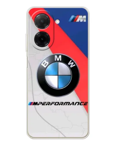 Чехол для Xiaomi Poco C71 с картинкой «BMW Performance стиль»