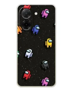 Чехол для Xiaomi Poco C71 с картинкой «Космический паттерн Among Us» Чехол для Xiaomi Poco C71 с картинкой «Космический паттерн Among Us»
