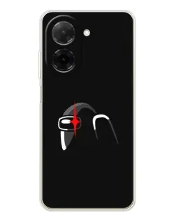 Чехол для Xiaomi Poco C71 с картинкой «Among Us шлем» Чехол для Xiaomi Poco C71 с картинкой «Among Us шлем»