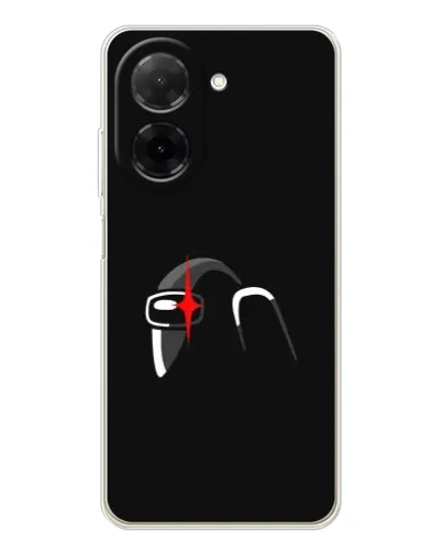 Чехол для Xiaomi Poco C71 с картинкой «Among Us шлем» Чехол для Xiaomi Poco C71 с картинкой «Among Us шлем»