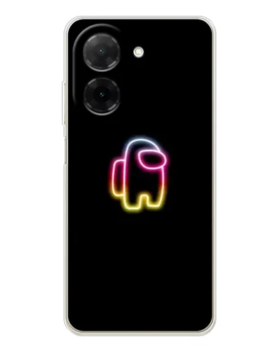 Чехол для Xiaomi Poco C71 с картинкой «Among Us градиент» Чехол для Xiaomi Poco C71 с картинкой «Among Us градиент»