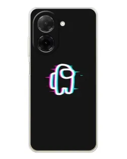 Чехол для Xiaomi Poco C71 с картинкой «Among Us неон» Чехол для Xiaomi Poco C71 с картинкой «Among Us неон»