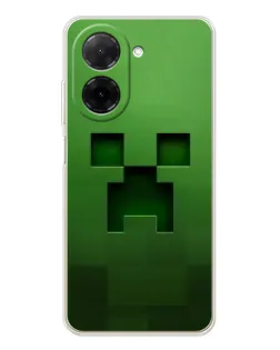 Чехол для Xiaomi Poco C71 с картинкой «Крипер микро-дизайн»