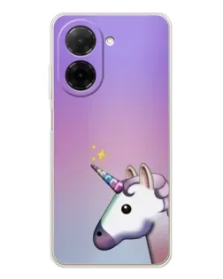 Чехол для Xiaomi Poco C71 с картинкой «Единорог градиент» Чехол для Xiaomi Poco C71 с картинкой «Единорог градиент»