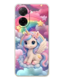 Чехол для Xiaomi Poco C71 с картинкой «Маленький единорог» Чехол для Xiaomi Poco C71 с картинкой «Маленький единорог»
