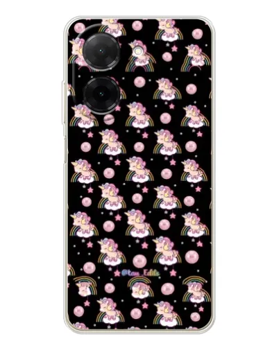Чехол для Xiaomi Poco C71 с картинкой «Magic Unicorn паттерн»