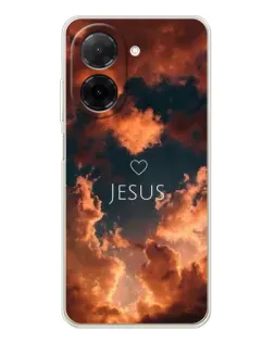 Чехол для Xiaomi Poco C71 с картинкой «Сияние Имени Jesus» Чехол для Xiaomi Poco C71 с картинкой «Сияние Имени Jesus»