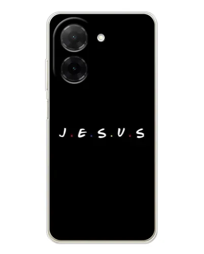 Чехол для Xiaomi Poco C71 с картинкой «Точки веры J.E.S.U.S.» Чехол для Xiaomi Poco C71 с картинкой «Точки веры J.E.S.U.S.»
