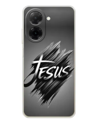 Чехол для Xiaomi Poco C71 с картинкой «Надпись Jesus Graffiti» Чехол для Xiaomi Poco C71 с картинкой «Надпись Jesus Graffiti»