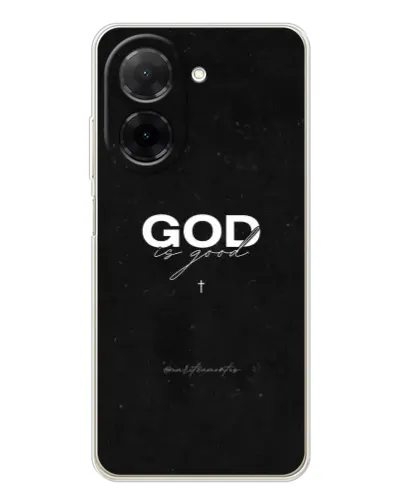 Чехол для Xiaomi Poco C71 с картинкой «GOD — Бог над всем» Чехол для Xiaomi Poco C71 с картинкой «GOD — Бог над всем»