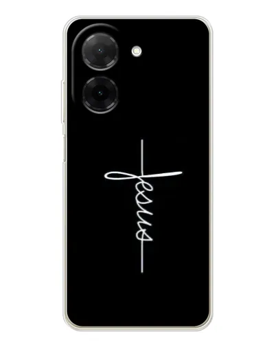 Чехол для Xiaomi Poco C71 с картинкой «Тонкая линия веры» Чехол для Xiaomi Poco C71 с картинкой «Тонкая линия веры»