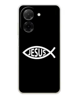 Чехол для Xiaomi Poco C71 с картинкой «Классический Jesus»
