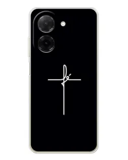 Чохол для Xiaomi Poco C71 з картинкою «Тонкий хрест»