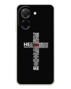 Чохол для Xiaomi Poco C71 з картинкою «Текстовий хрест»