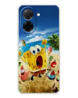 Чехол для Xiaomi Poco C71 с картинкой «Развлечения на пляже»