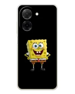 Чехол для Xiaomi Poco C71 с картинкой «Классический Губка Боб»