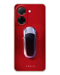 Чохол для Xiaomi Poco C71 з картинкою «Tesla Top View» Чохол для Xiaomi Poco C71 з картинкою «Tesla Top View»