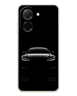 Чохол для Xiaomi Poco C71 з картинкою «Силует Tesla Night» Чохол для Xiaomi Poco C71 з картинкою «Силует Tesla Night»