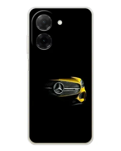 Чехол для Xiaomi Poco C71 с картинкой «Mercedes — ретро стиль»