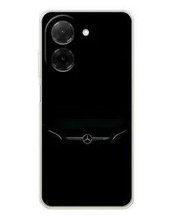 Чехол для Xiaomi Poco C71 с картинкой «Mercedes Stealth Look»