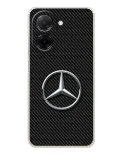 Чохол для Xiaomi Poco C71 з картинкою «Карбоновий Mercedes стиль» Чохол для Xiaomi Poco C71 з картинкою «Карбоновий Mercedes стиль»