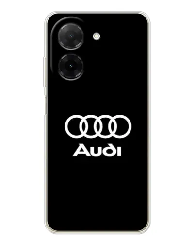 Чехол для Xiaomi Poco C71 с картинкой «Классическое лого Audi»