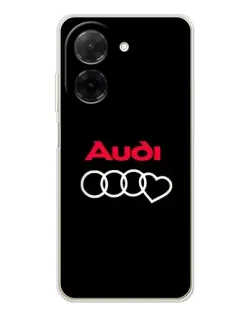 Чохол для Xiaomi Poco C71 з картинкою «Логотип Audi Heart» Чохол для Xiaomi Poco C71 з картинкою «Логотип Audi Heart»