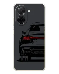 Чехол для Xiaomi Poco C71 с картинкой «Задняя часть Audi — арт»