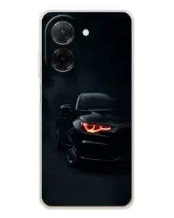 Чехол для Xiaomi Poco C71 с картинкой «Audi — хищный взгляд»