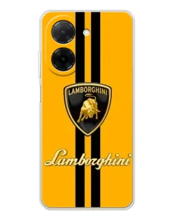Чехол для Xiaomi Poco C71 с картинкой «Lamborghini Stripe желтый» Чехол для Xiaomi Poco C71 с картинкой «Lamborghini Stripe желтый»