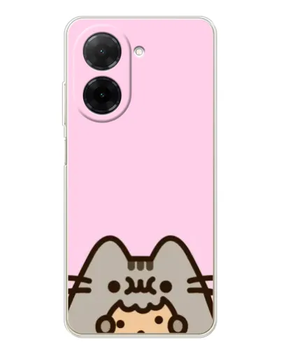Чехол для Xiaomi Poco C71 с картинкой «Pusheen и печенье» Чехол для Xiaomi Poco C71 с картинкой «Pusheen и печенье»