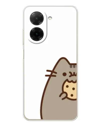 Чехол для Xiaomi Poco C71 с картинкой «Пушин с печеньем» Чехол для Xiaomi Poco C71 с картинкой «Пушин с печеньем»