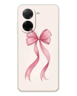 Чехол для Xiaomi Poco C71 с картинкой «Розовый бант»