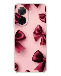 Чехол для Xiaomi Poco C71 с картинкой «Бордовый атлас»