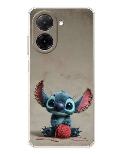 Чехол для Xiaomi Poco C71 с картинкой «Стич на коричневом фоне» Чехол для Xiaomi Poco C71 с картинкой «Стич на коричневом фоне»