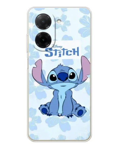 Чехол для Xiaomi Poco C71 с картинкой «Stitch среди цветов» Чехол для Xiaomi Poco C71 с картинкой «Stitch среди цветов»