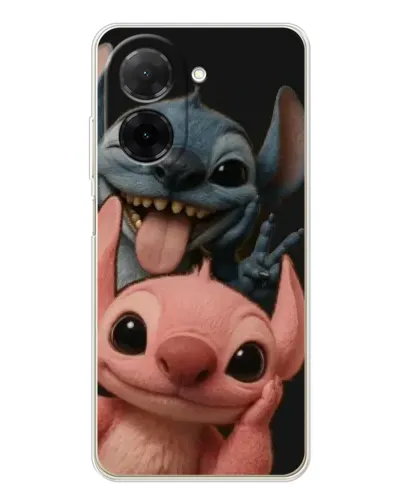 Чехол для Xiaomi Poco C71 с картинкой «Стич и Ангел» Чехол для Xiaomi Poco C71 с картинкой «Стич и Ангел»