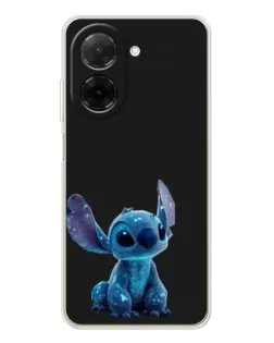 Чехол для Xiaomi Poco C71 с картинкой «Стич на черном» Чехол для Xiaomi Poco C71 с картинкой «Стич на черном»