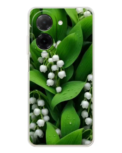 Чехол для Xiaomi Poco C71 с картинкой «Ландыши в зелени» Чехол для Xiaomi Poco C71 с картинкой «Ландыши в зелени»