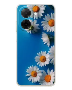 Чехол для Xiaomi Poco C71 с картинкой «Белоснежные маргаритки»