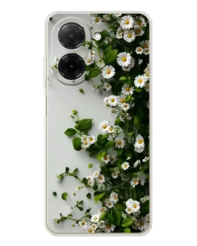 Чехол для Xiaomi Poco C71 с картинкой «Ветка мелких белых цветов» Чехол для Xiaomi Poco C71 с картинкой «Ветка мелких белых цветов»