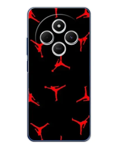Чехол для Xiaomi Poco C75 с картинкой «Jordan Red Pattern» Чехол для Xiaomi Poco C75 с картинкой «Jordan Red Pattern»