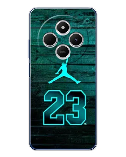 Чехол для Xiaomi Poco C75 с картинкой «Jordan Cyan 23» Чехол для Xiaomi Poco C75 с картинкой «Jordan Cyan 23»