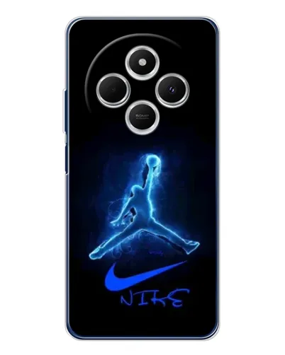 Чехол для Xiaomi Poco C75 с картинкой «Jordan Neon Blue» Чехол для Xiaomi Poco C75 с картинкой «Jordan Neon Blue»
