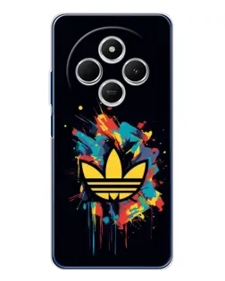 Чехол для Xiaomi Poco C75 с картинкой «Adidas Splash»